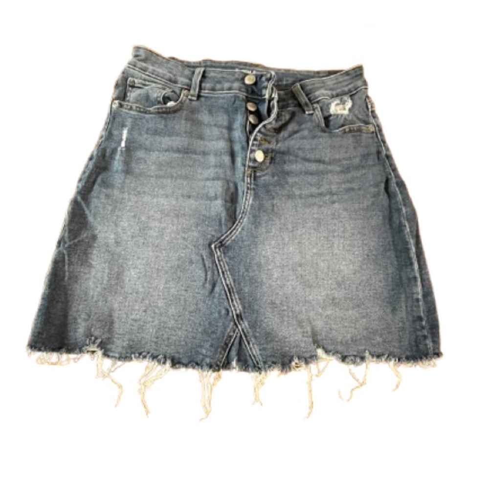 Maurices Classic Blue Denim Skirt - Size 10